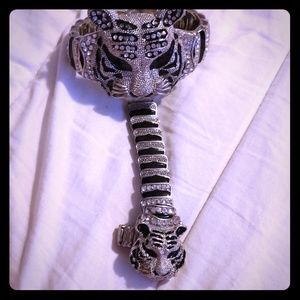 Bracelet and ring attached